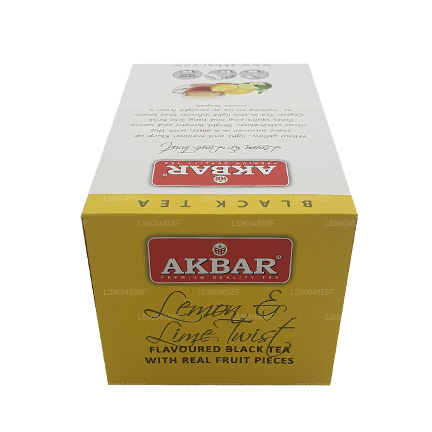 Té Akbar Twist de limón y lima (40 g) 20 bolsitas de té