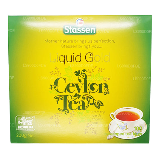 Té Stassen Liquid Gold (200 g) 100 bolsitas de té