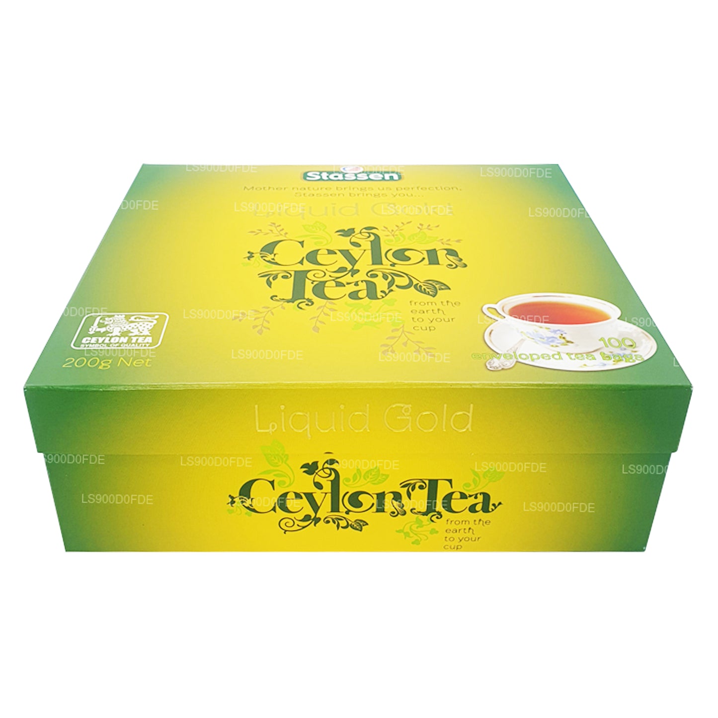 Té Stassen Liquid Gold (200 g) 100 bolsitas de té
