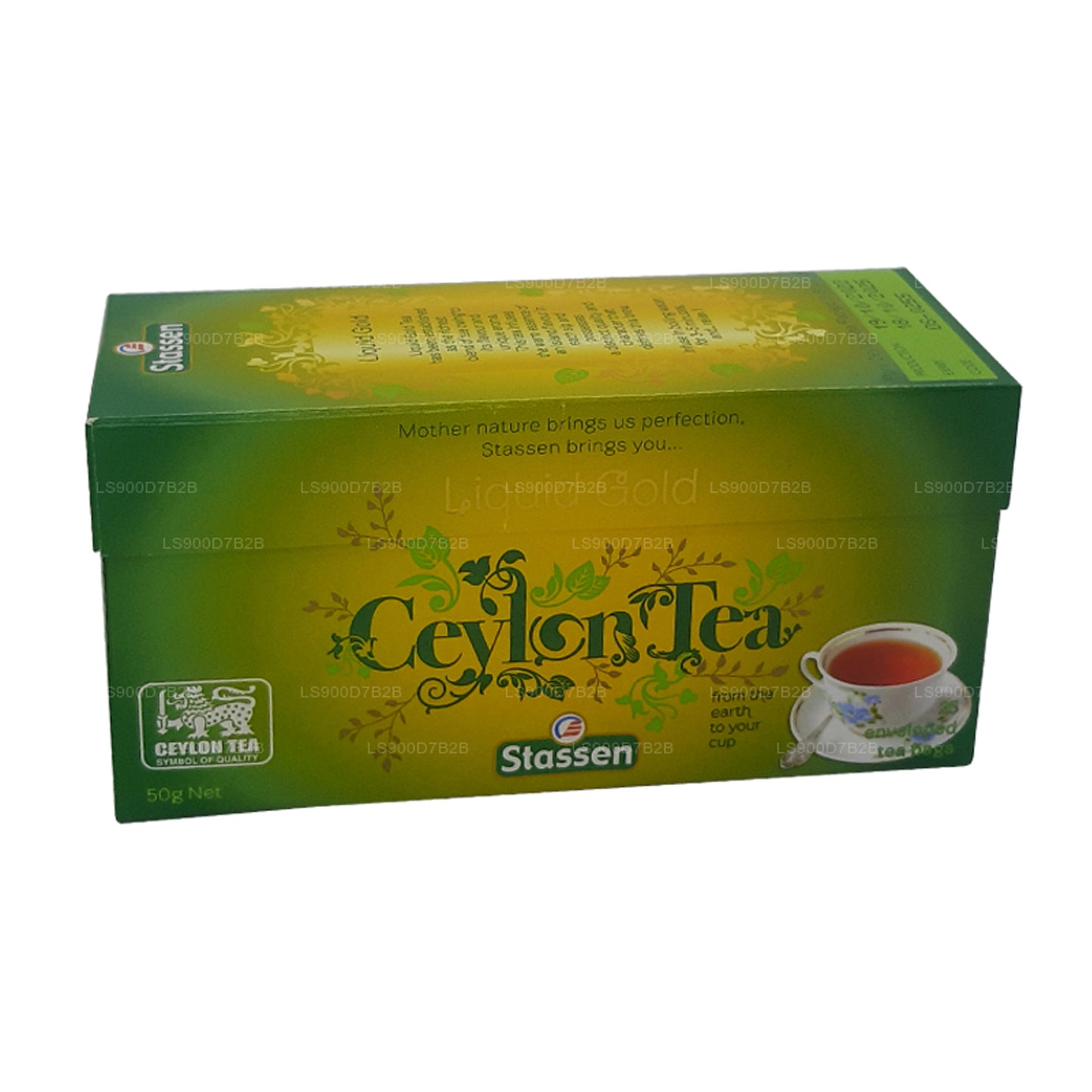 Té Stassen Liquid Gold (50 g) 25 bolsitas de té