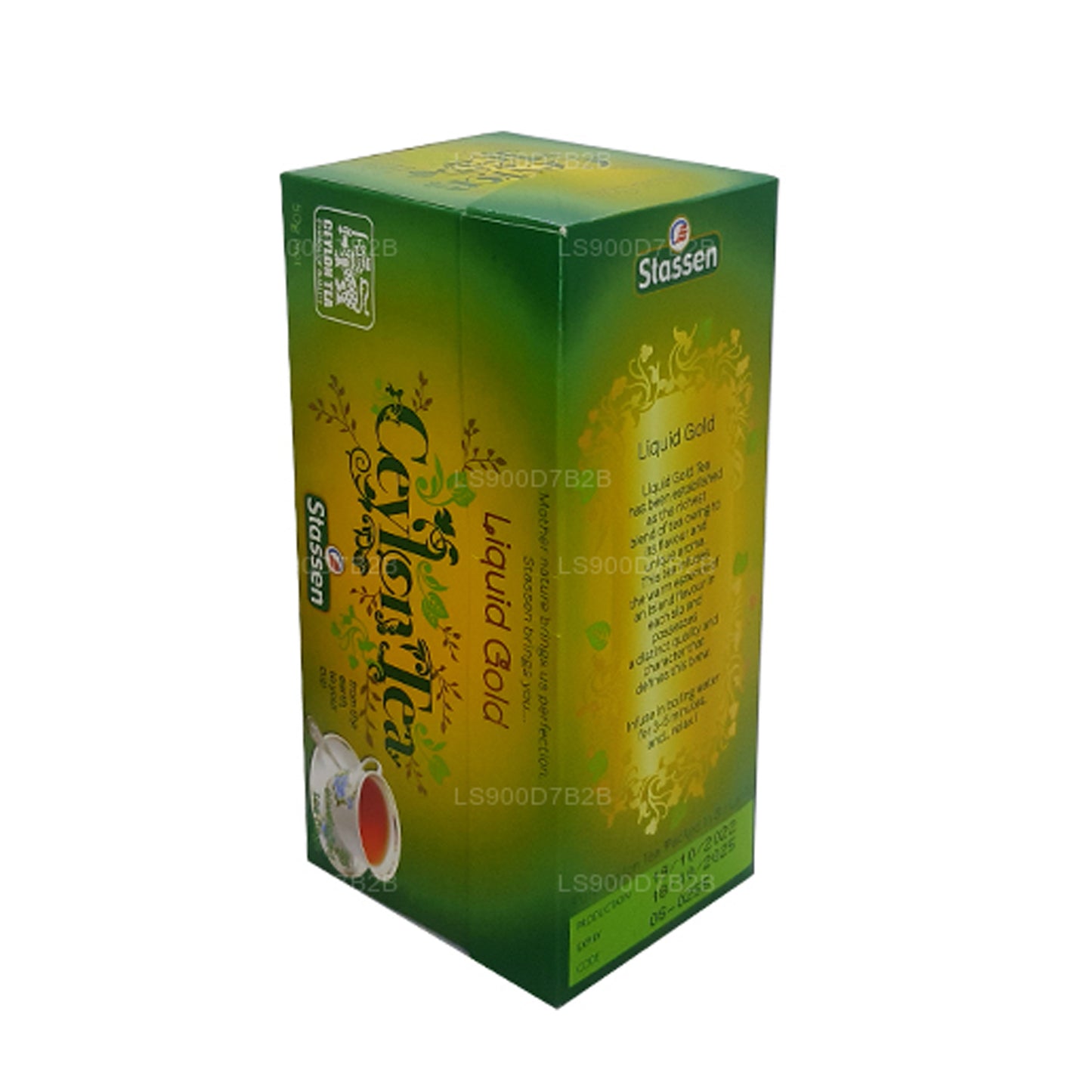Té Stassen Liquid Gold (50 g) 25 bolsitas de té