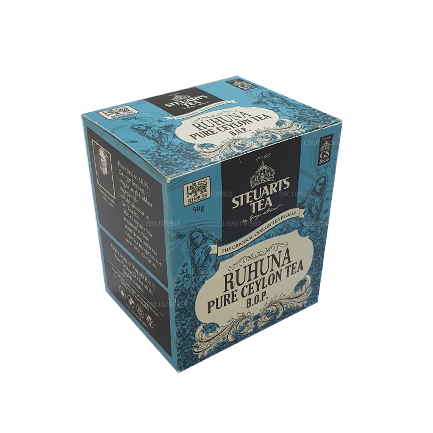 Té de hojas Ruhuna BOP de George Steuart (50 g)