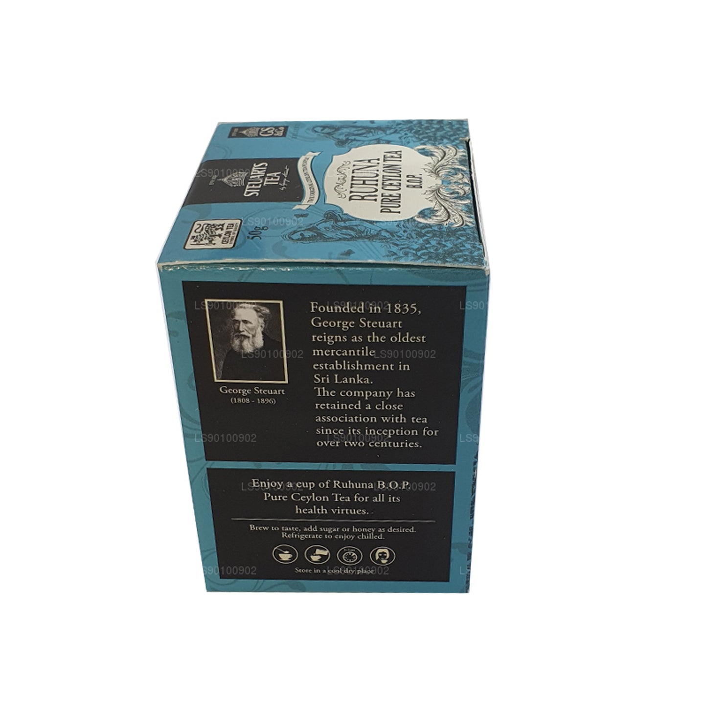 Té de hojas Ruhuna BOP de George Steuart (50 g)