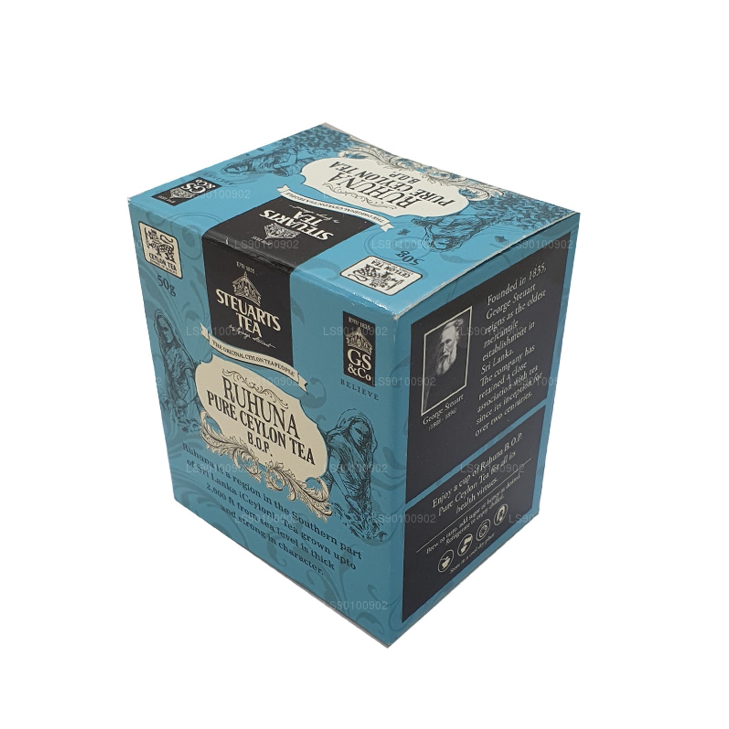 Té de hojas Ruhuna BOP de George Steuart (50 g)