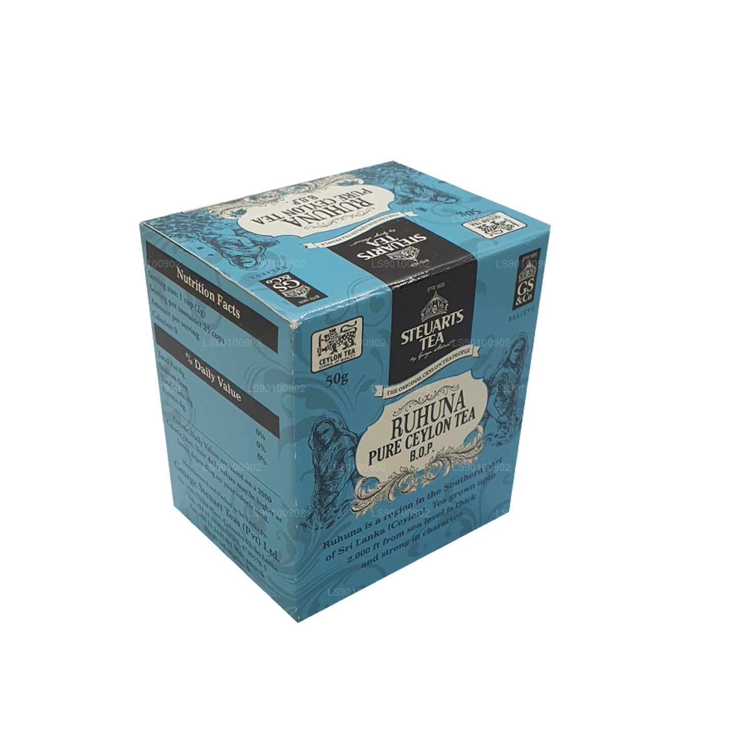 Té de hojas Ruhuna BOP de George Steuart (50 g)