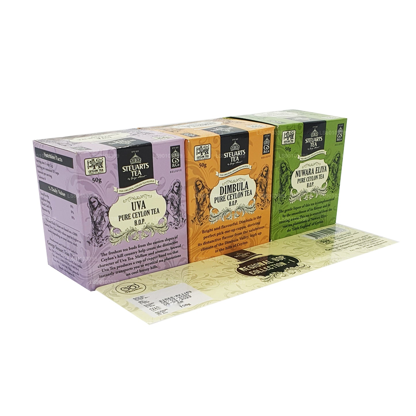 Colección regional BOP 1 de George Steuart (150 g)