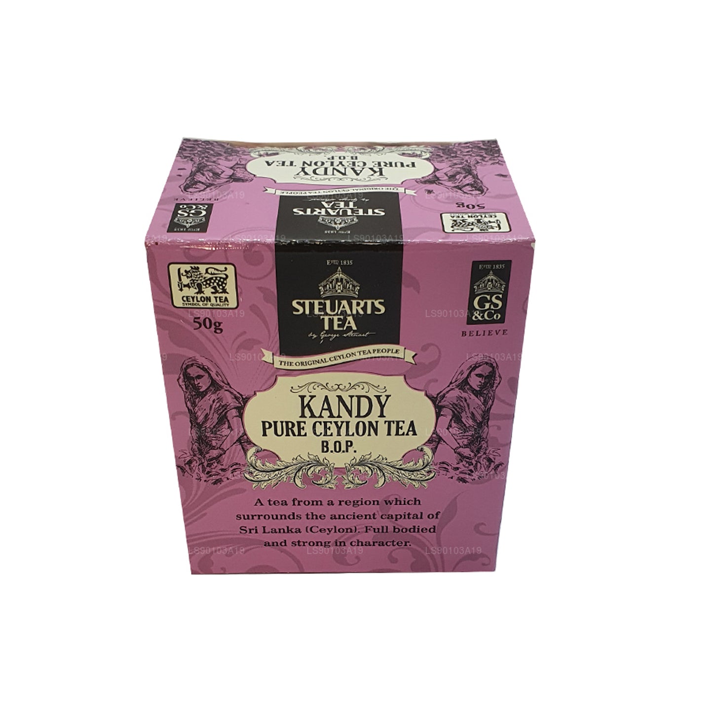 George Steuart Kandy BOP El té de hojas (50g)