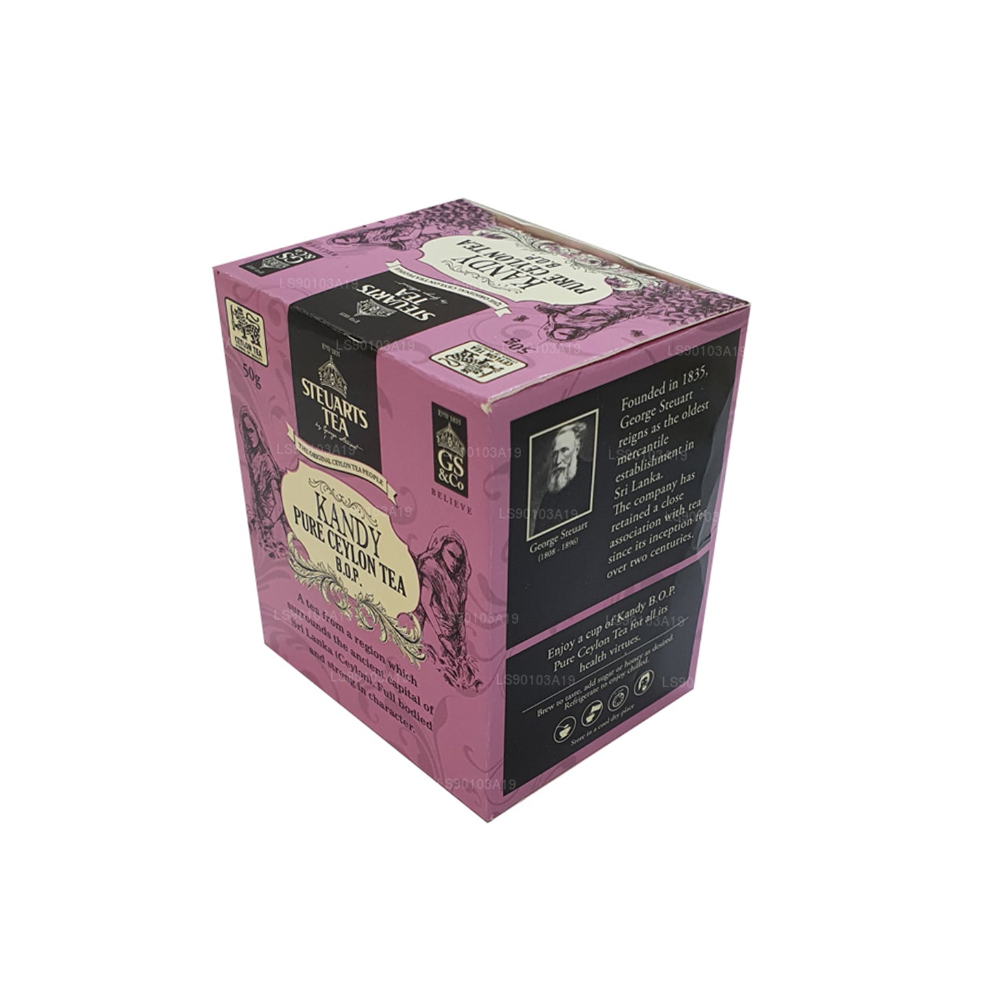 George Steuart Kandy BOP El té de hojas (50g)