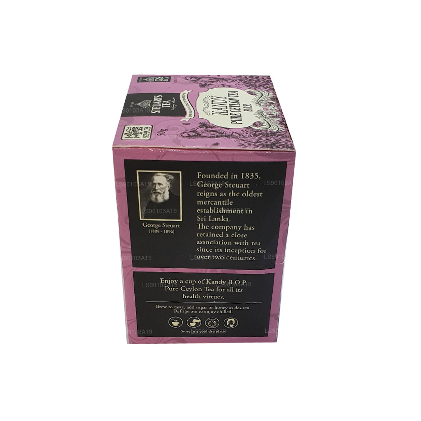 George Steuart Kandy BOP El té de hojas (50g)