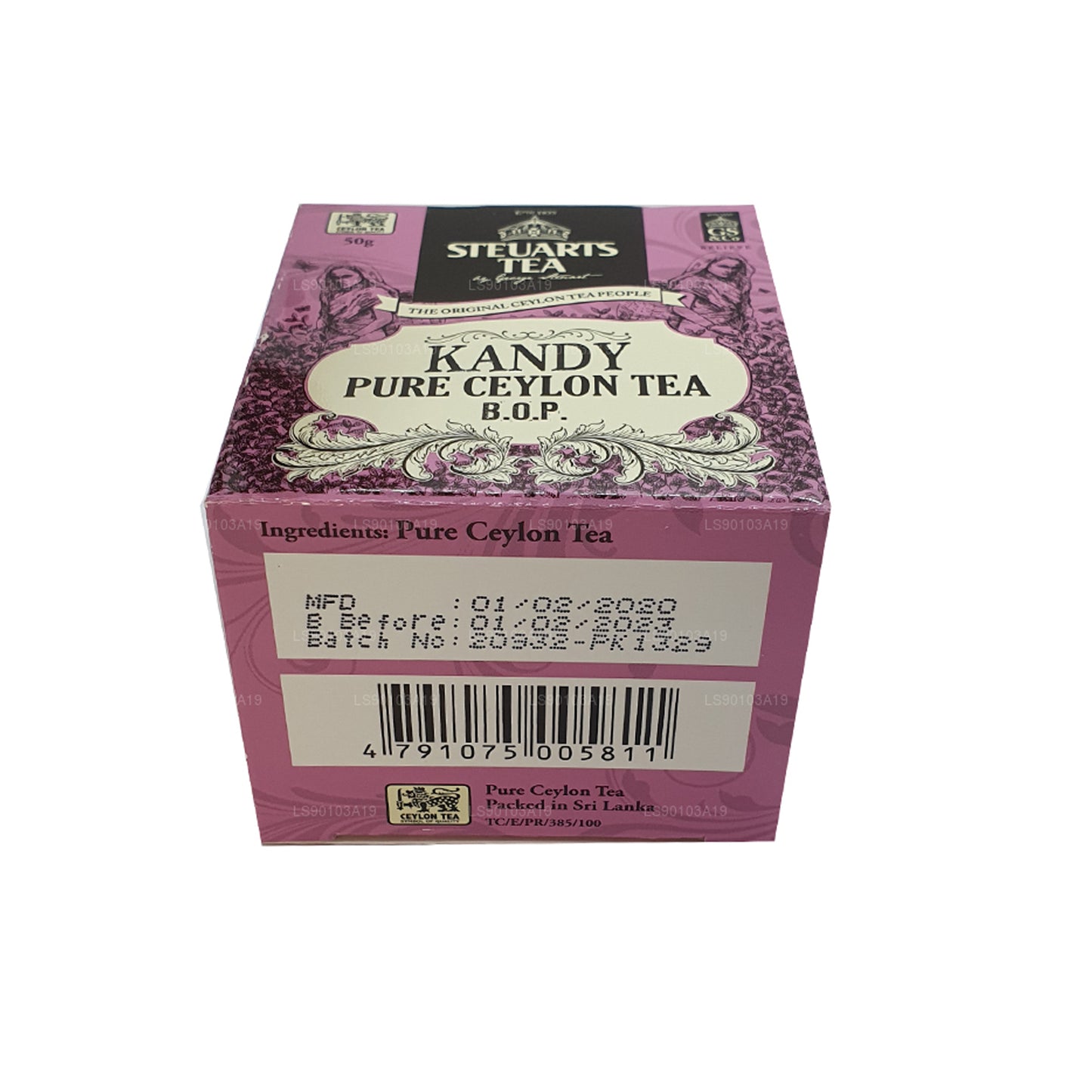 George Steuart Kandy BOP El té de hojas (50g)