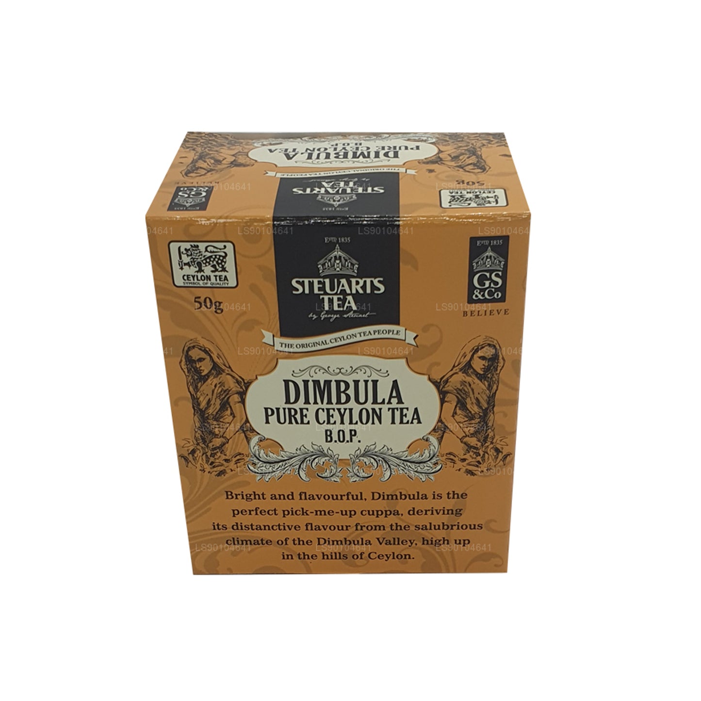 Té de hojas Dimbula BOP de George Steuart (50 g)