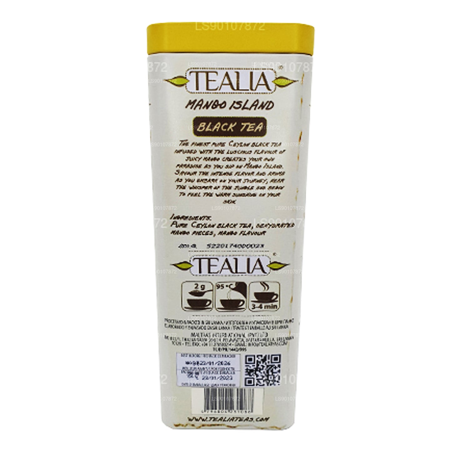 Hoja suelta Tealia Mango Island (100 g)