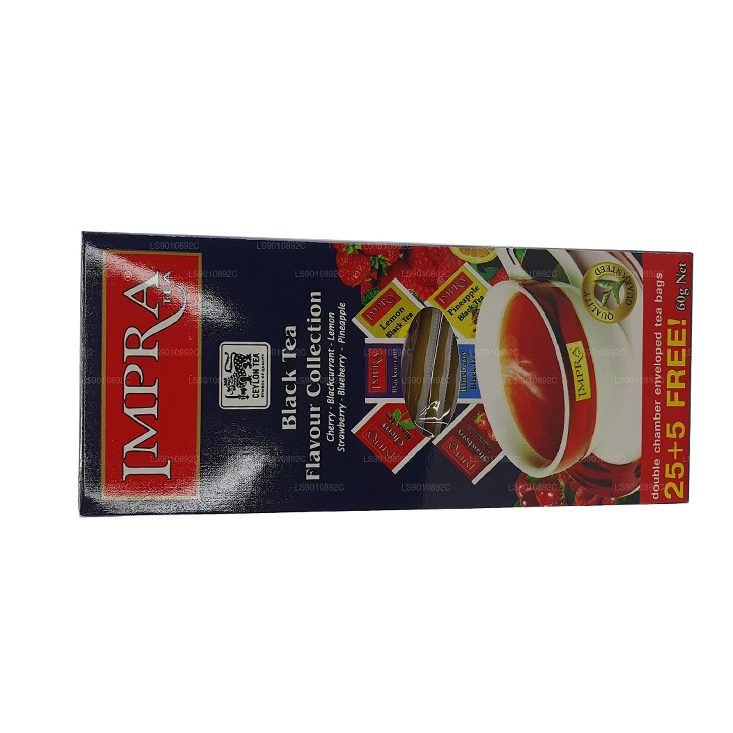 Té negro de Ceilán Impra Flavor Collection (60 g) 30 bolsitas de té