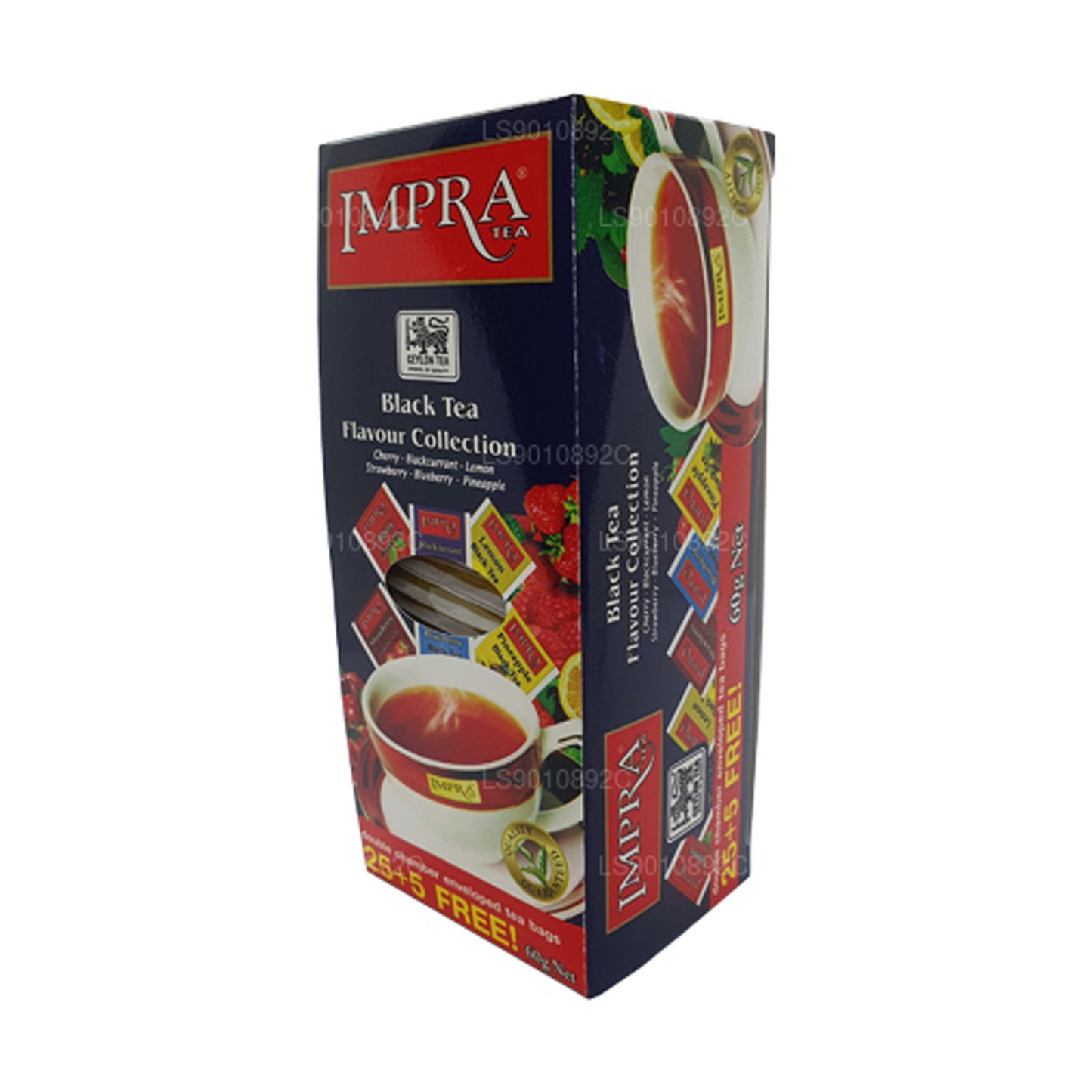 Té negro de Ceilán Impra Flavor Collection (60 g) 30 bolsitas de té