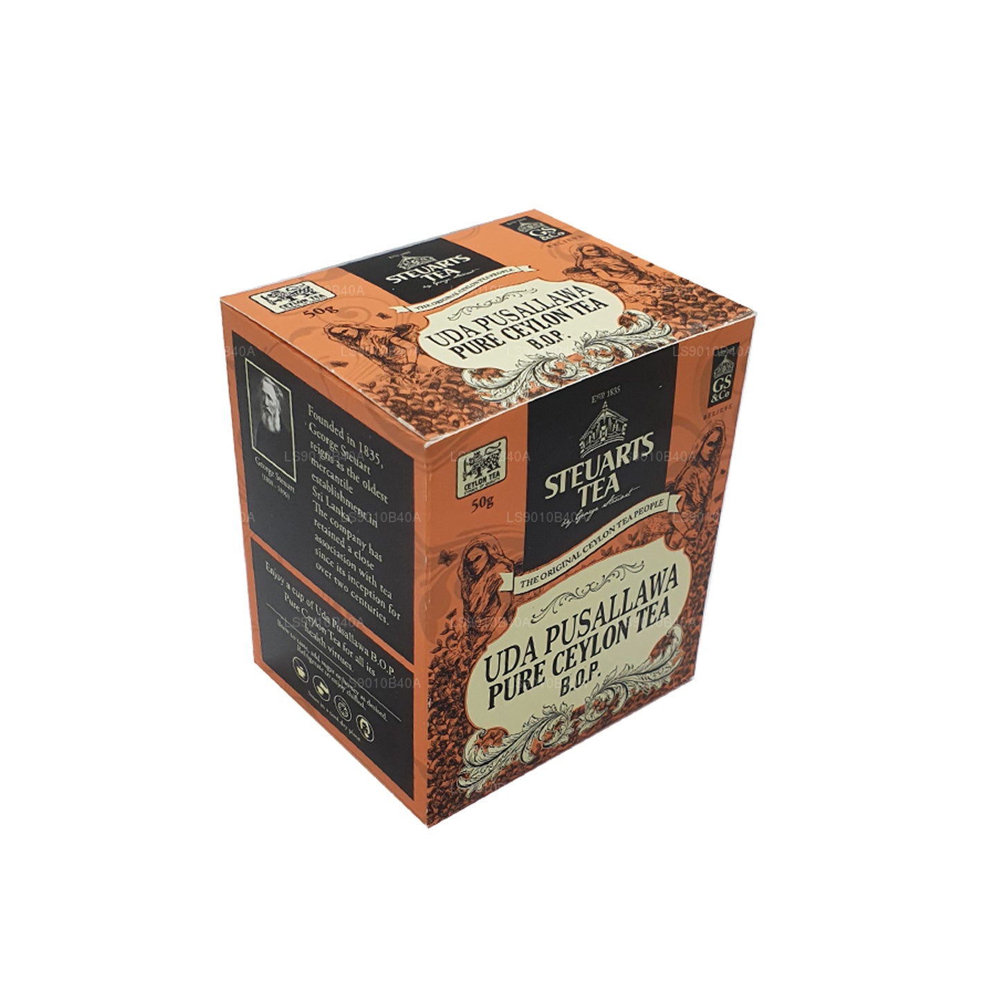 Té de hojas Uda Pusallawa BOP de George Steuart (50 g)