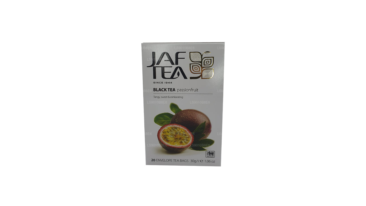 Bolsitas de té Jaf Tea Pure Fruits Collection para té negro, maracuyá, 30 g