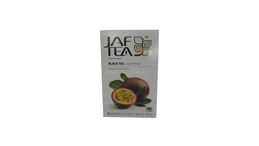 Bolsitas de té Jaf Tea Pure Fruits Collection para té negro, maracuyá, 30 g