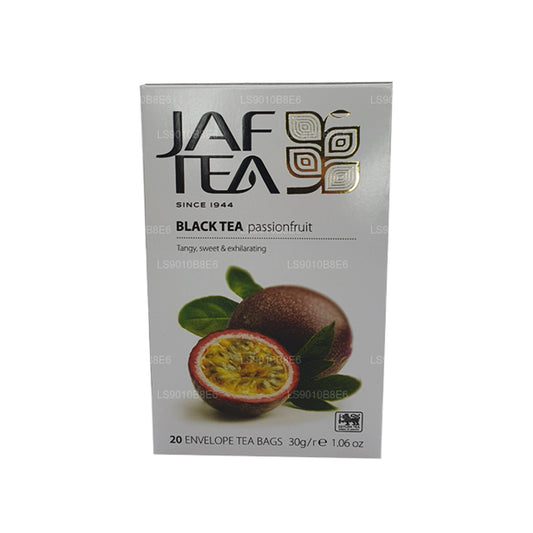 Bolsitas de té Jaf Tea Pure Fruits Collection para té negro, maracuyá, 30 g