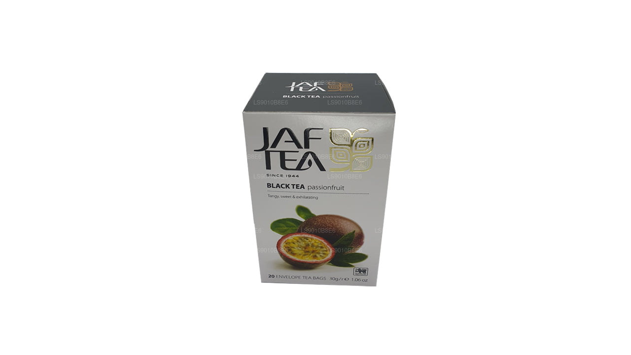 Bolsitas de té Jaf Tea Pure Fruits Collection para té negro, maracuyá, 30 g