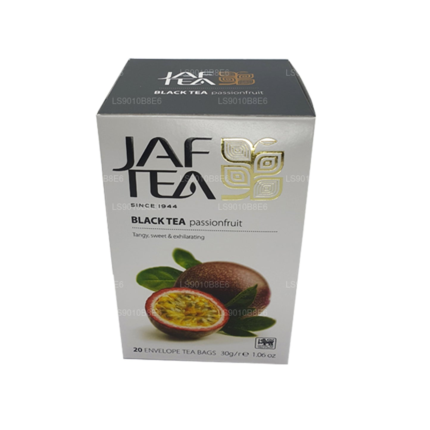 Bolsitas de té Jaf Tea Pure Fruits Collection para té negro, maracuyá, 30 g