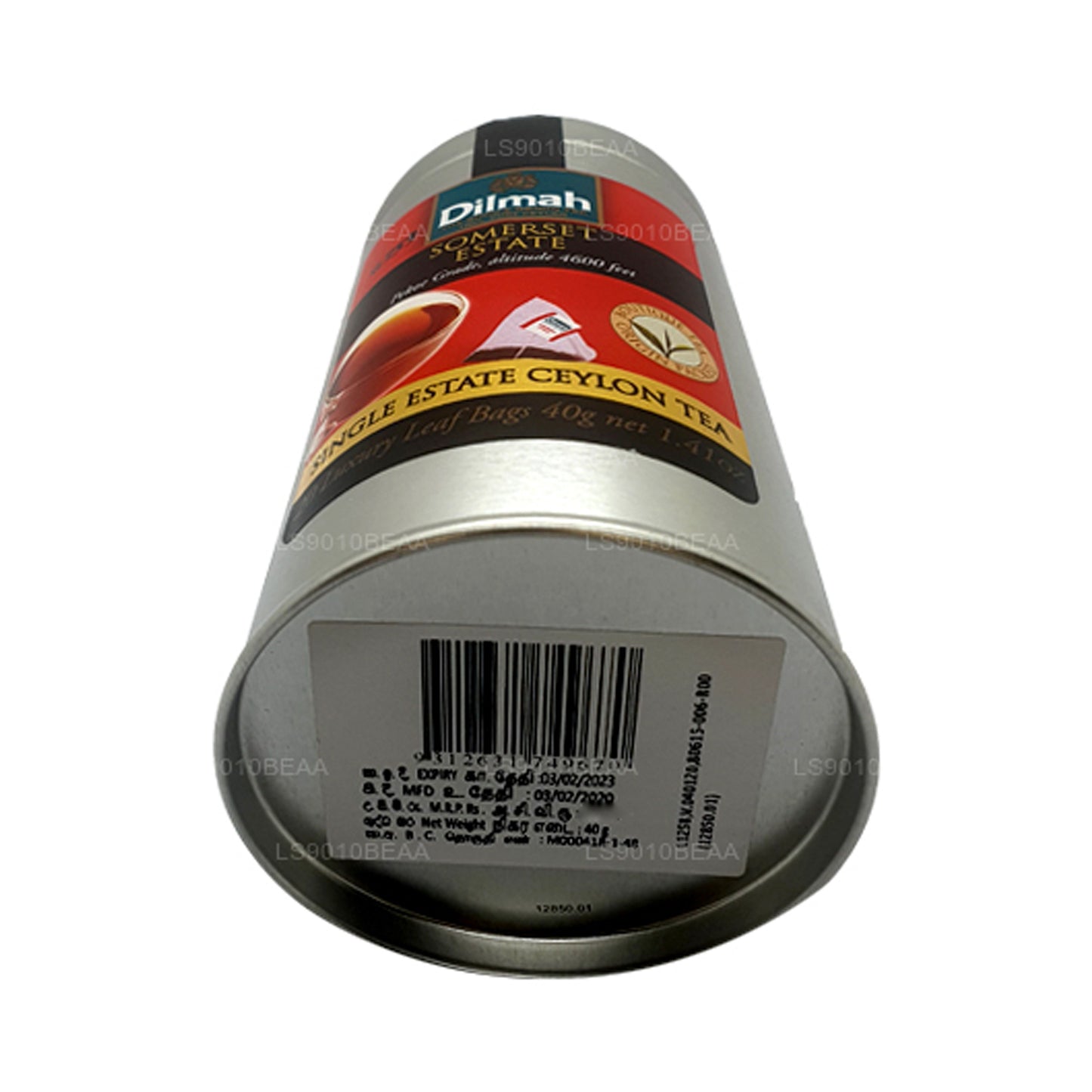 Caja para té Dilmah Somerset Single Estate (40 g)