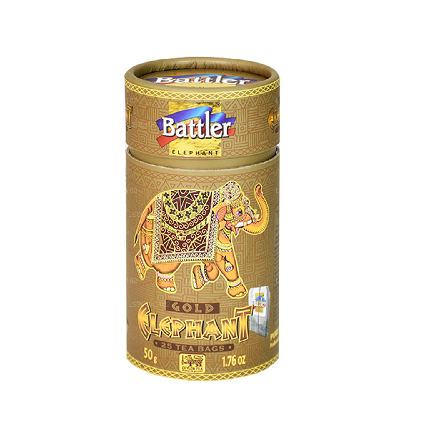 25 bolsitas de té Battler Gold Elephant (50 g)