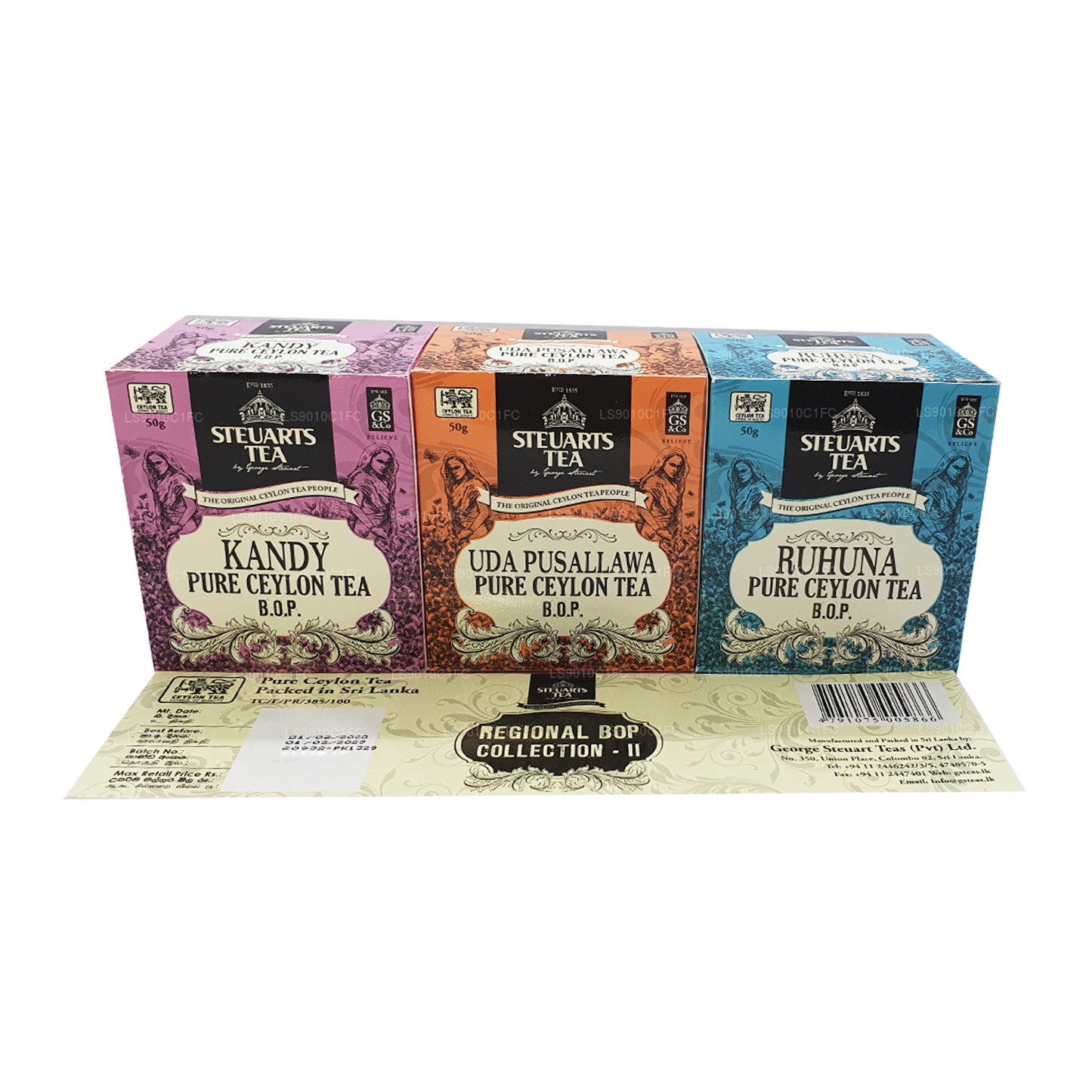 Colección regional BOP 2 de George Steuart (150 g)