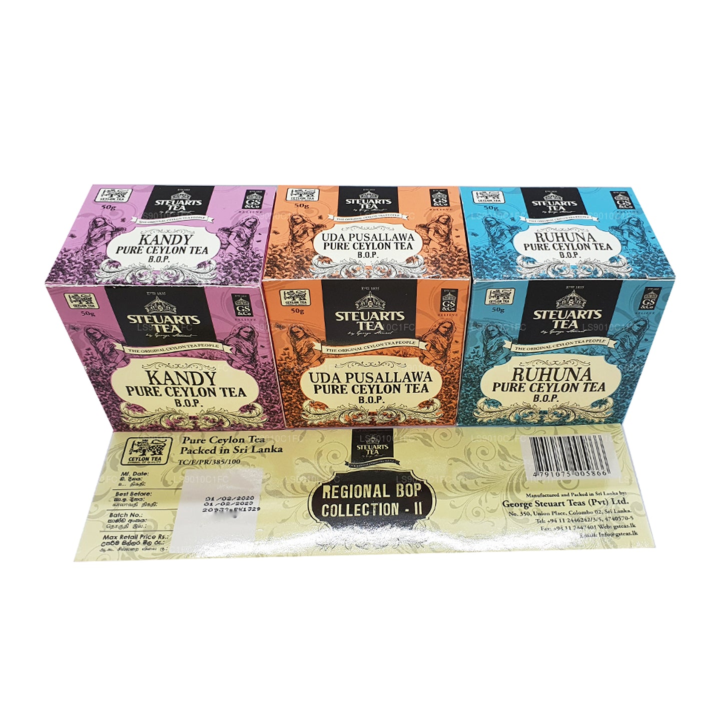 Colección regional BOP 2 de George Steuart (150 g)