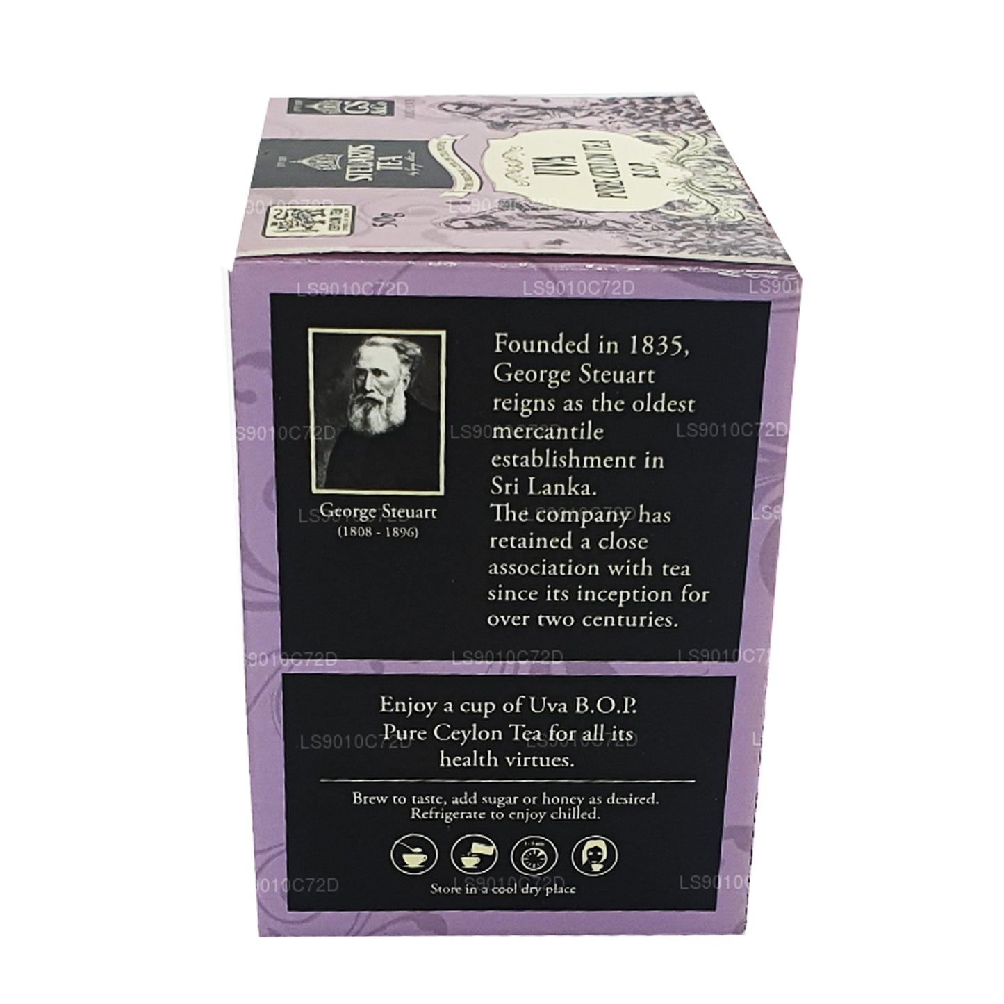 Té de hojas Uva BOP de George Steuart (50 g)