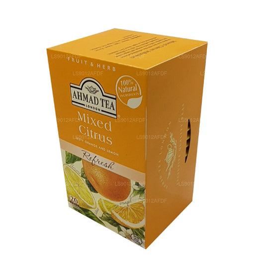 Té cítrico mixto Ahmad Tea (40 g) 20 bolsitas de té