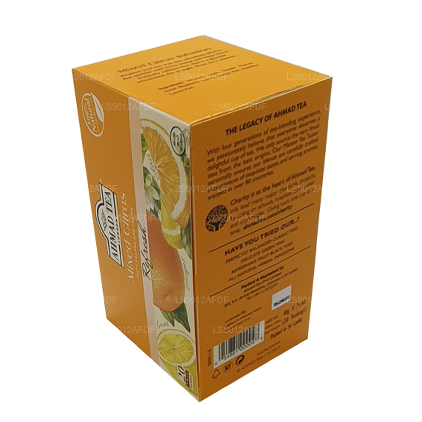 Té cítrico mixto Ahmad Tea (40 g) 20 bolsitas de té