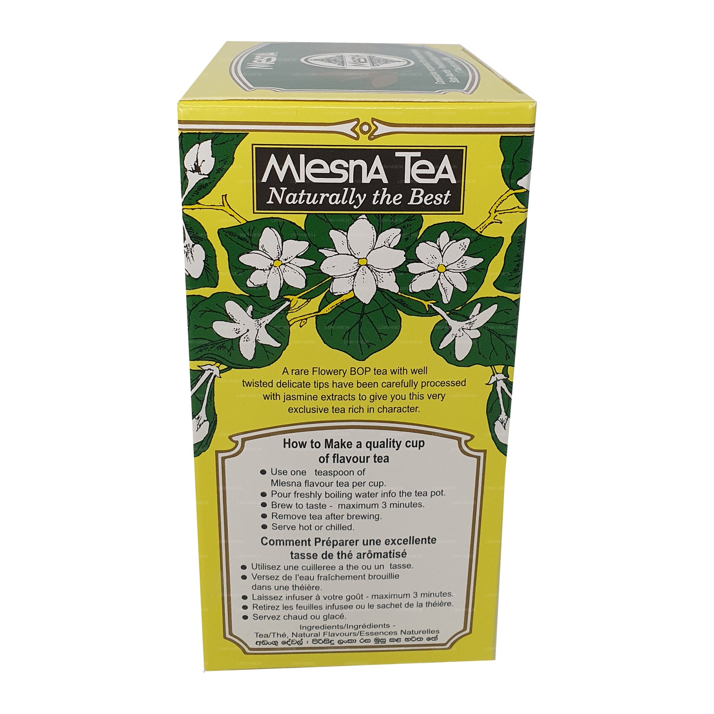 Té verde suelto con sabor a jazmín Mlesna (200 g)