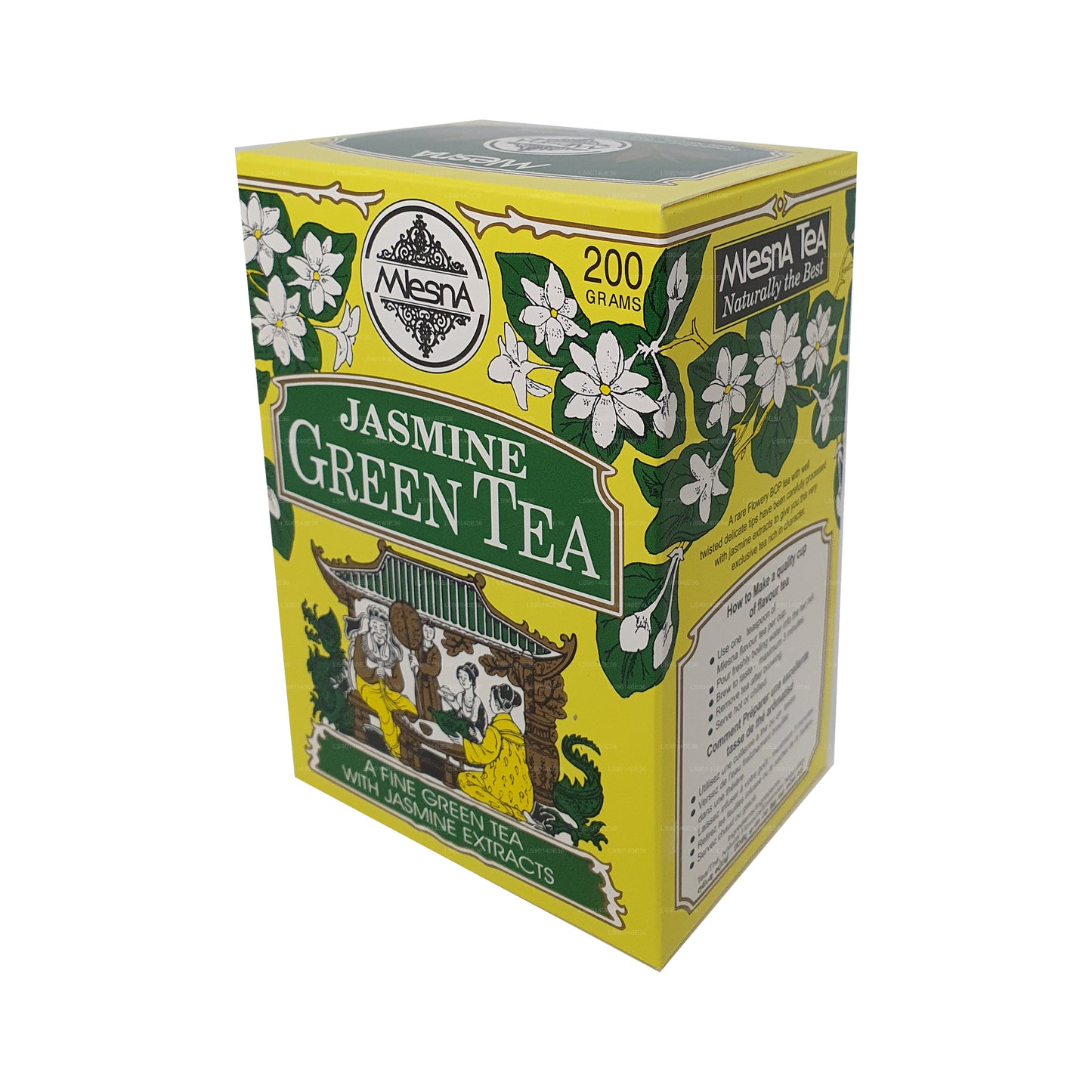 Té verde suelto con sabor a jazmín Mlesna (200 g)