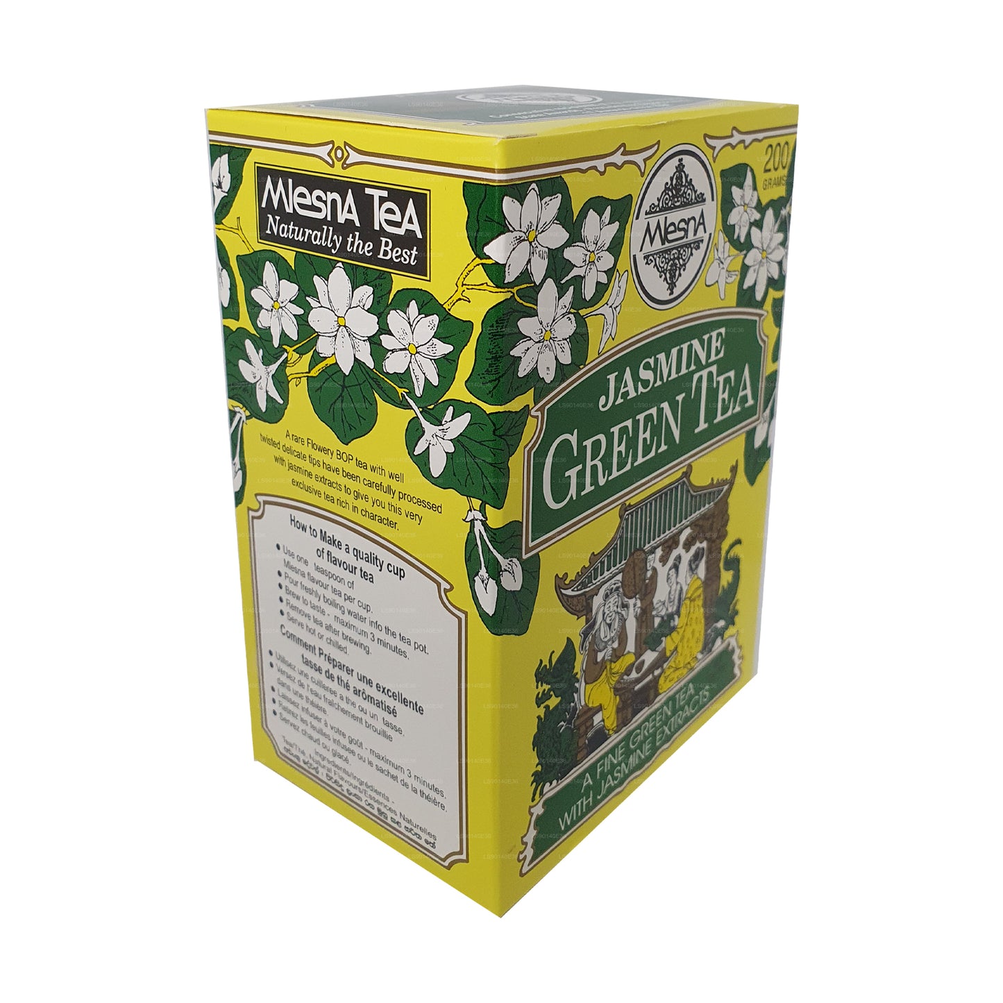 Té verde suelto con sabor a jazmín Mlesna (200 g)