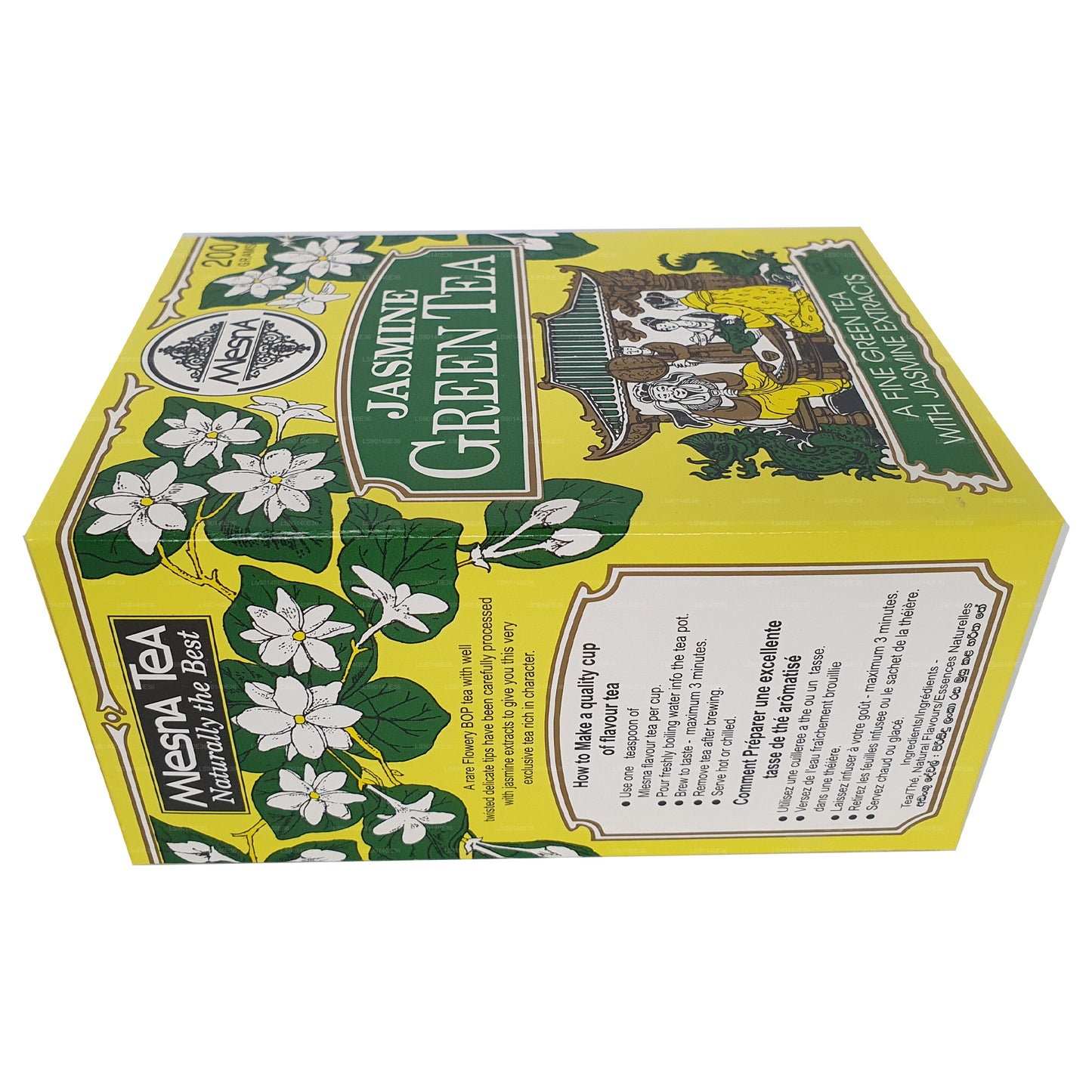 Té verde suelto con sabor a jazmín Mlesna (200 g)