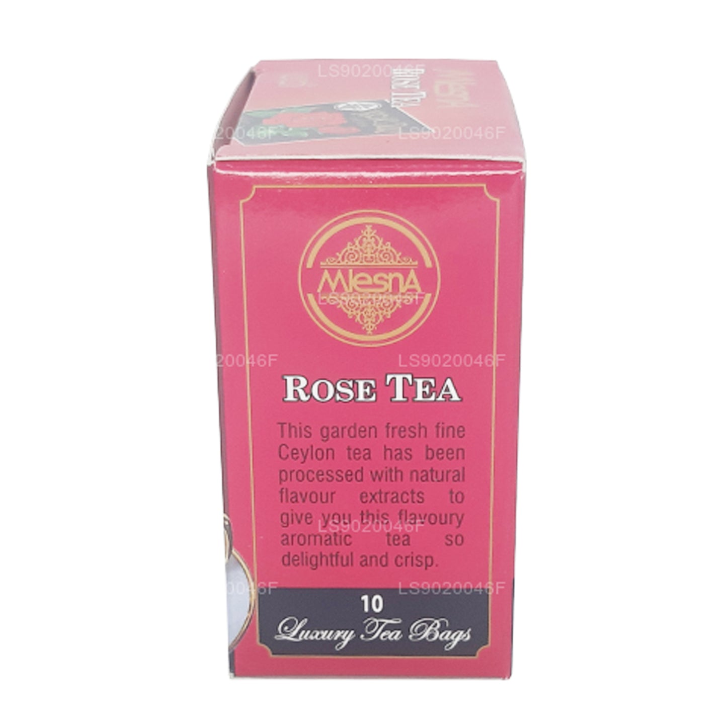 Té de rosas Mlesna (20 g), 10 bolsas de té de lujo