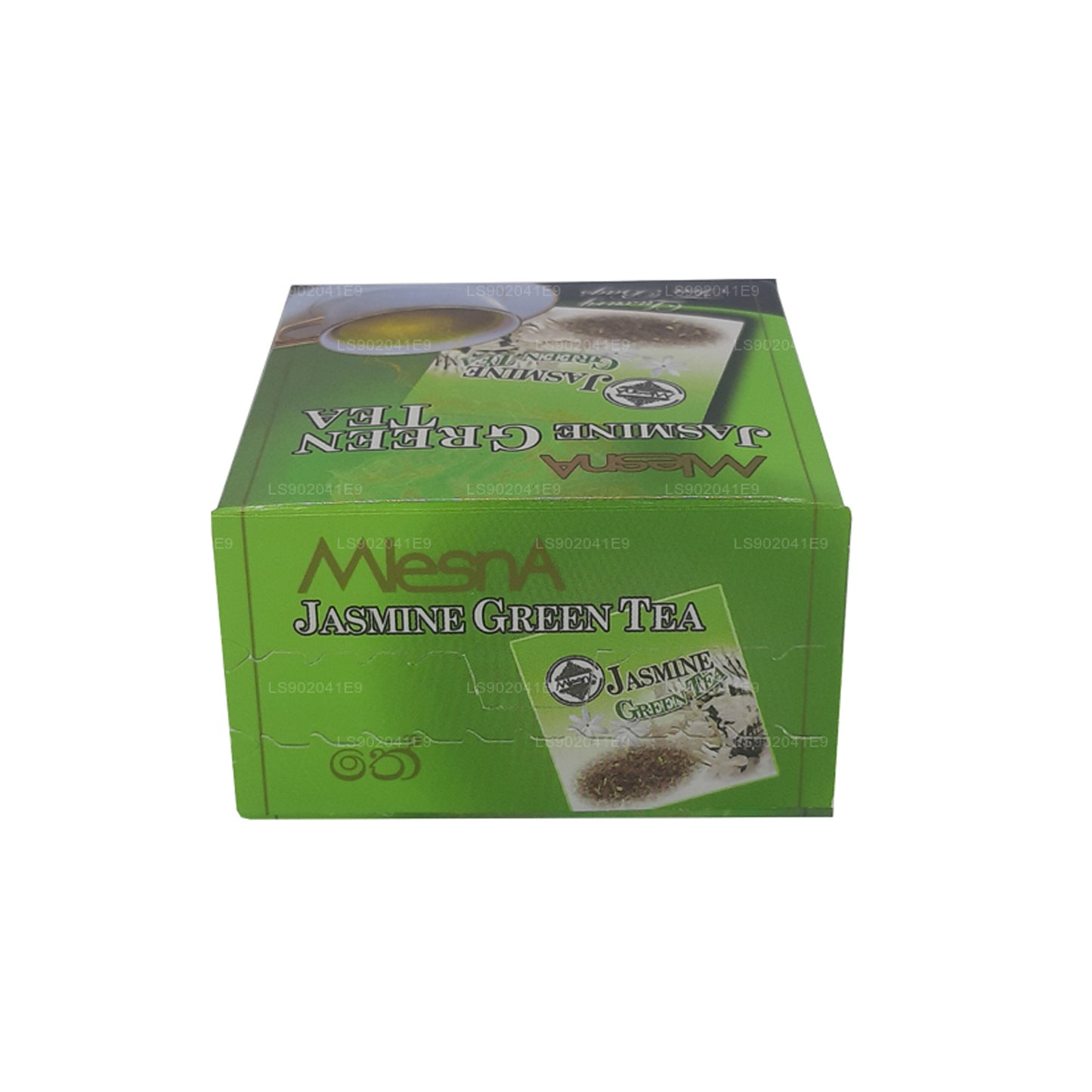 Mlesna jazmín Té verde (20g) 10 bolsitas de té de lujo