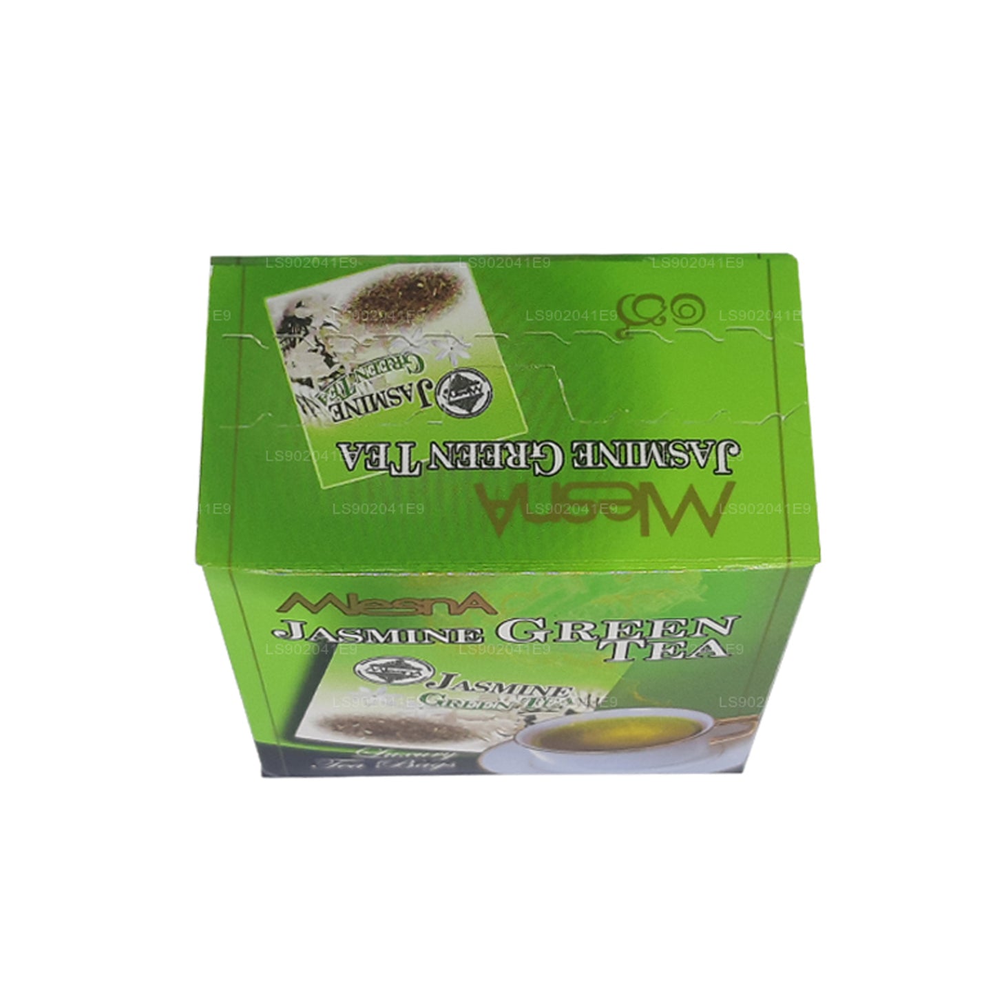 Mlesna jazmín Té verde (20g) 10 bolsitas de té de lujo
