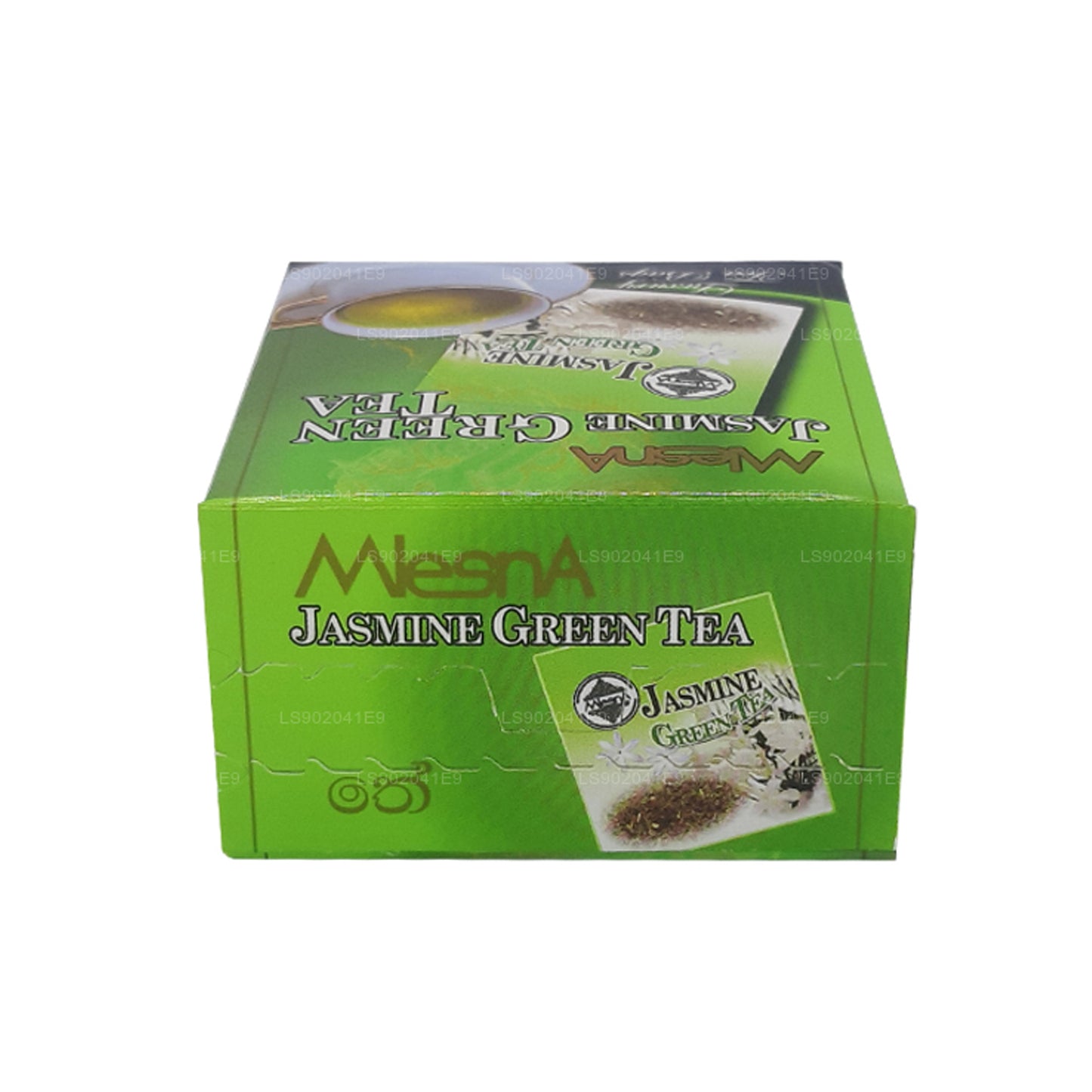 Mlesna jazmín Té verde (20g) 10 bolsitas de té de lujo