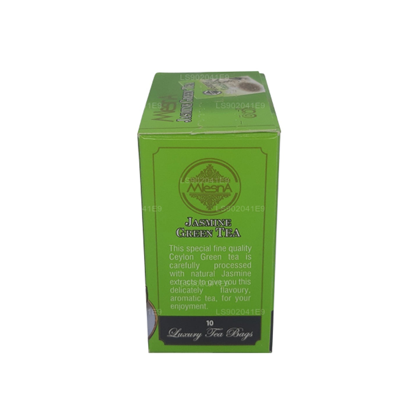 Mlesna jazmín Té verde (20g) 10 bolsitas de té de lujo
