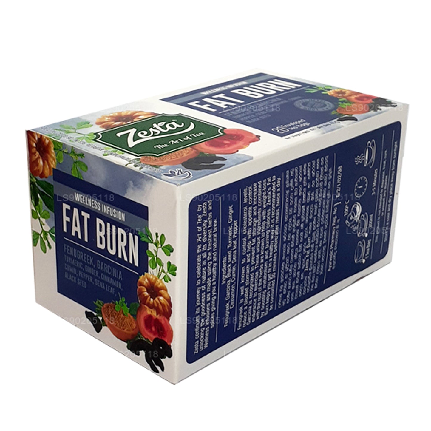 Zesta Fat Burn (40 g) 20 bolsitas de té