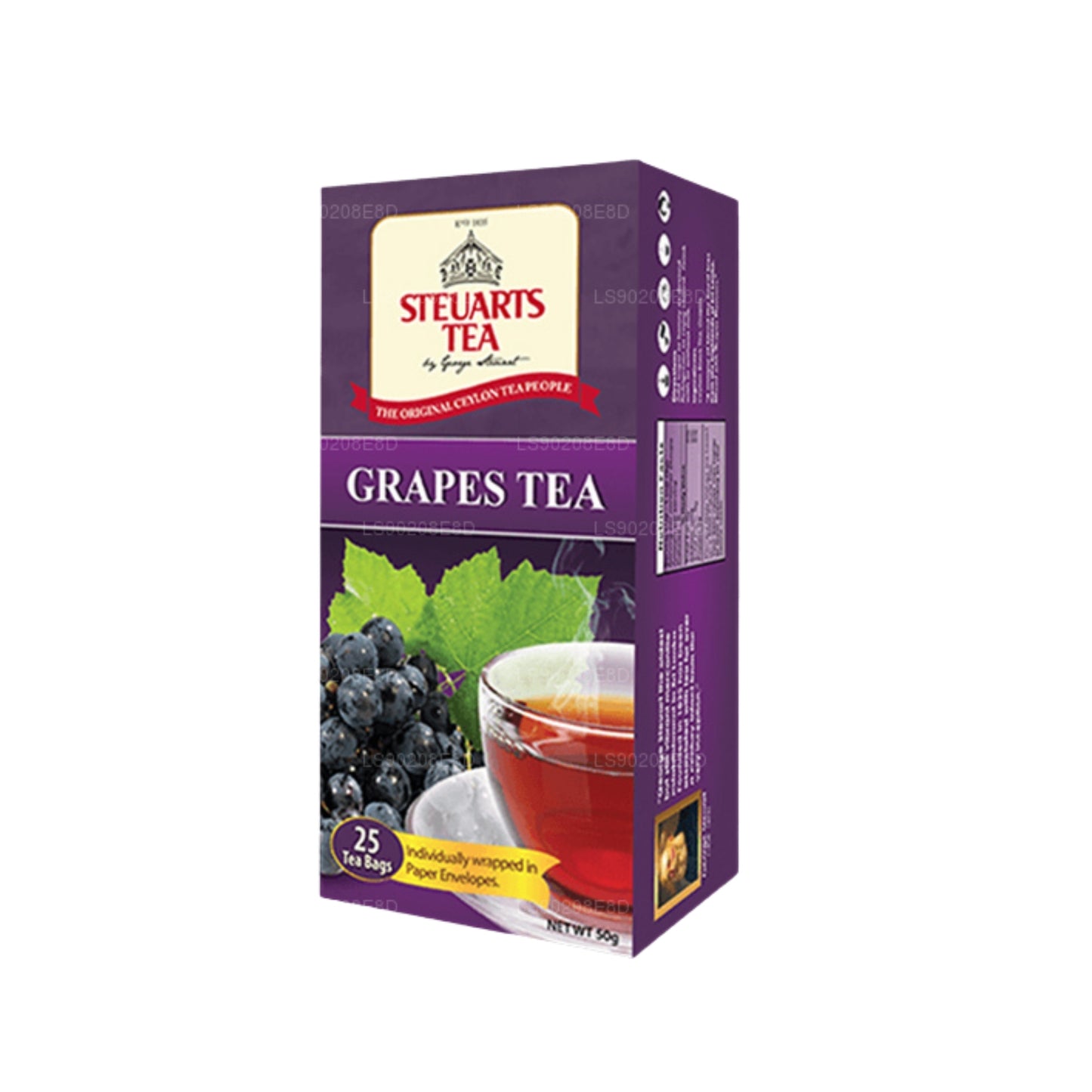 George Steuart Té de uva (50g) 25 Bolsitas de té