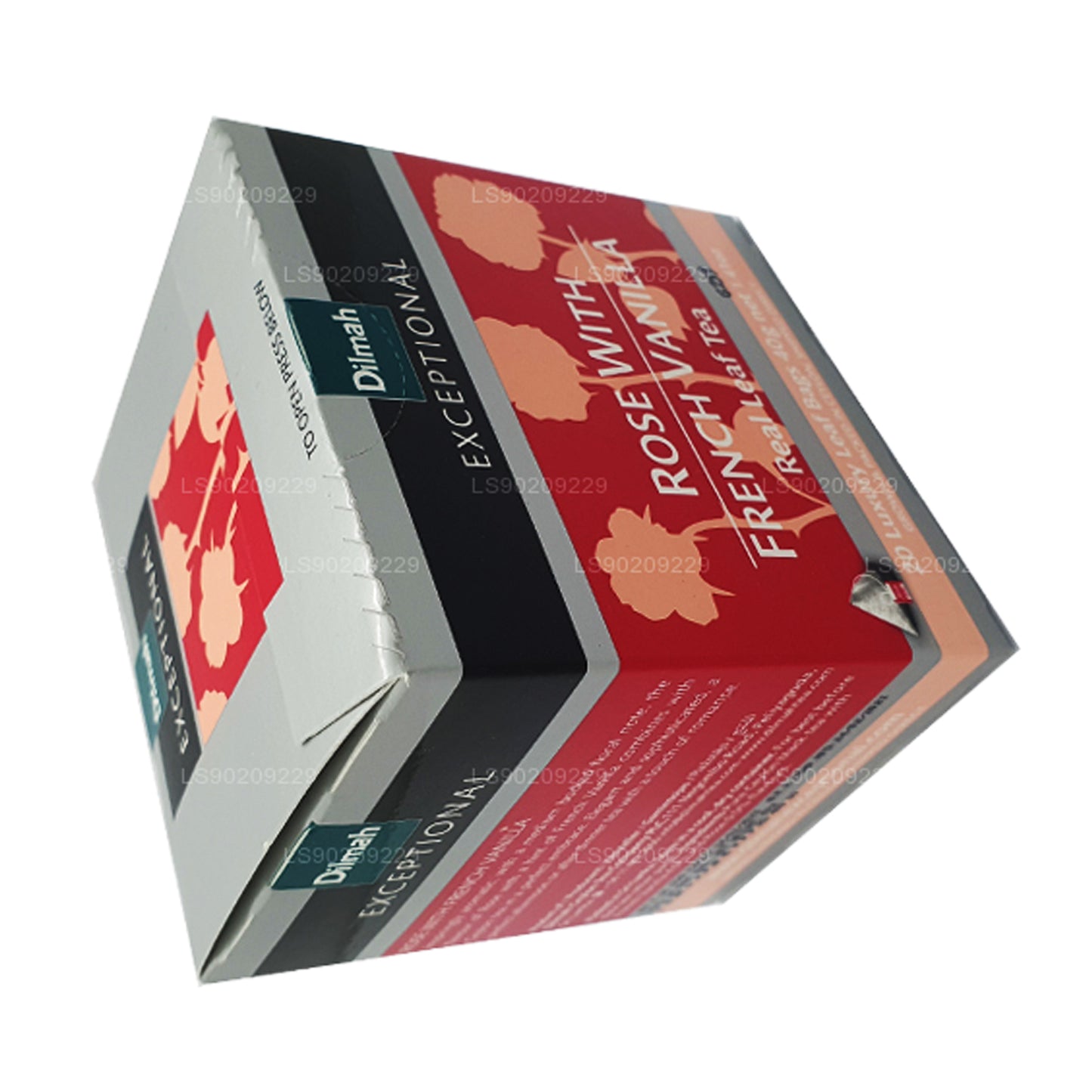 Dilmah Exceptional Rose con vainilla francesa (40 g), 20 bolsitas de té