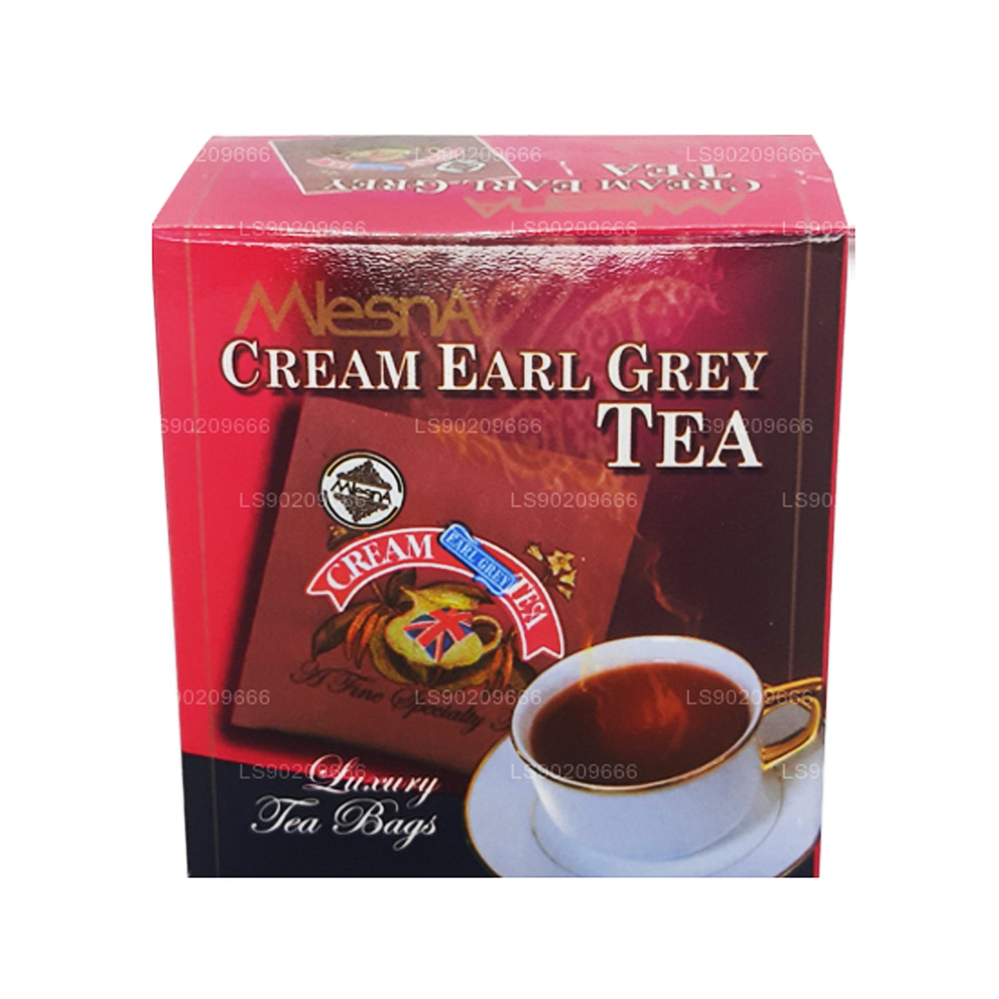 Té Mlesna Cream Earl Grey (20 g), 10 bolsitas de té de lujo