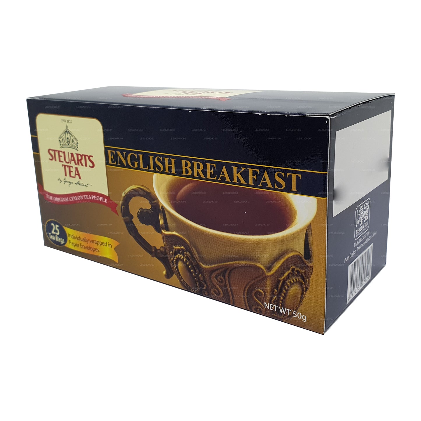 Té inglés para desayuno George Steuart (50 g) 25 bolsitas de té