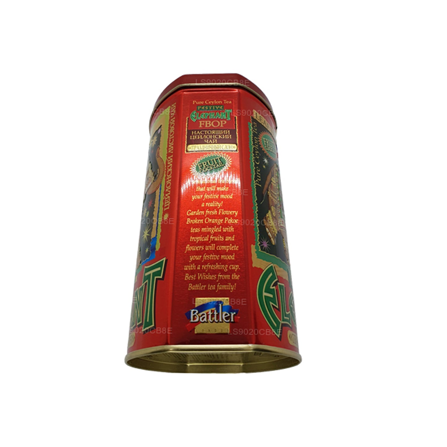 Carrito de lata para cócteles Battler Festive Elephant Fruit (100 g)