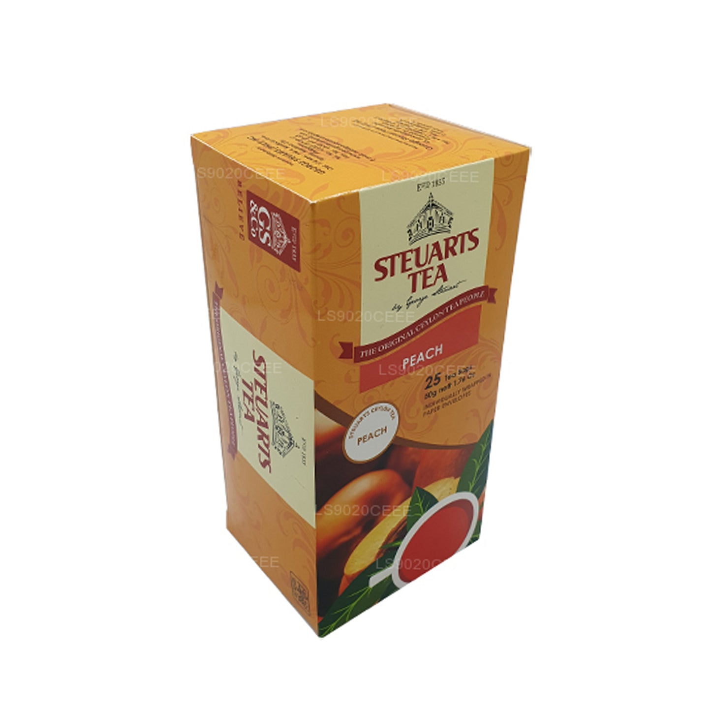 Té de melocotón Steuarts (50 g) 25 bolsas