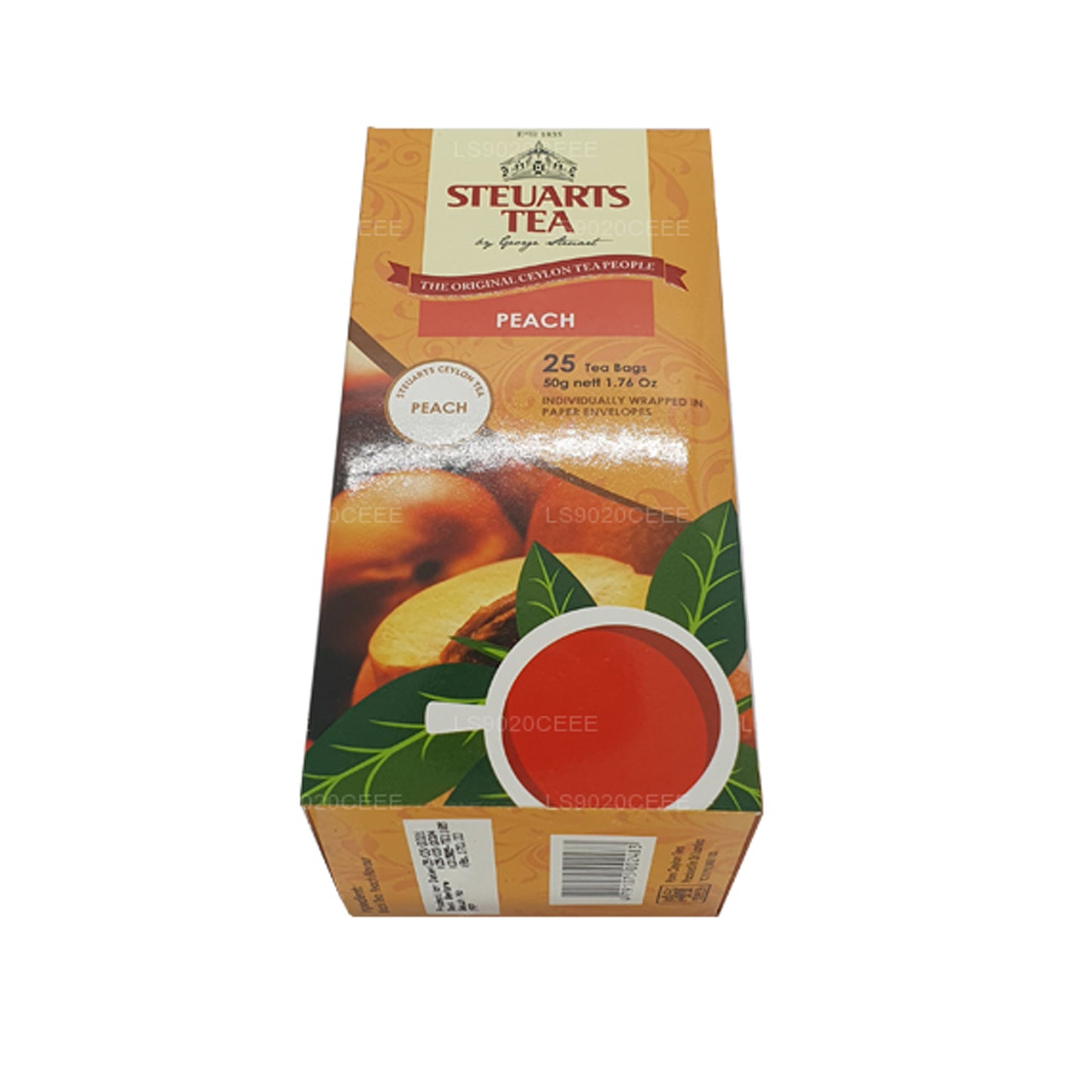 Té de melocotón Steuarts (50 g) 25 bolsas