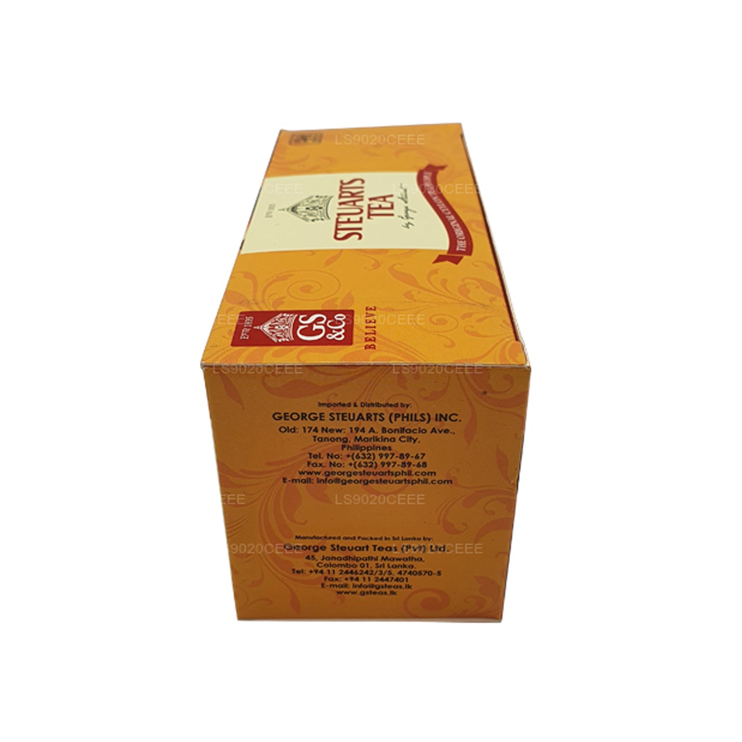 Té de melocotón Steuarts (50 g) 25 bolsas