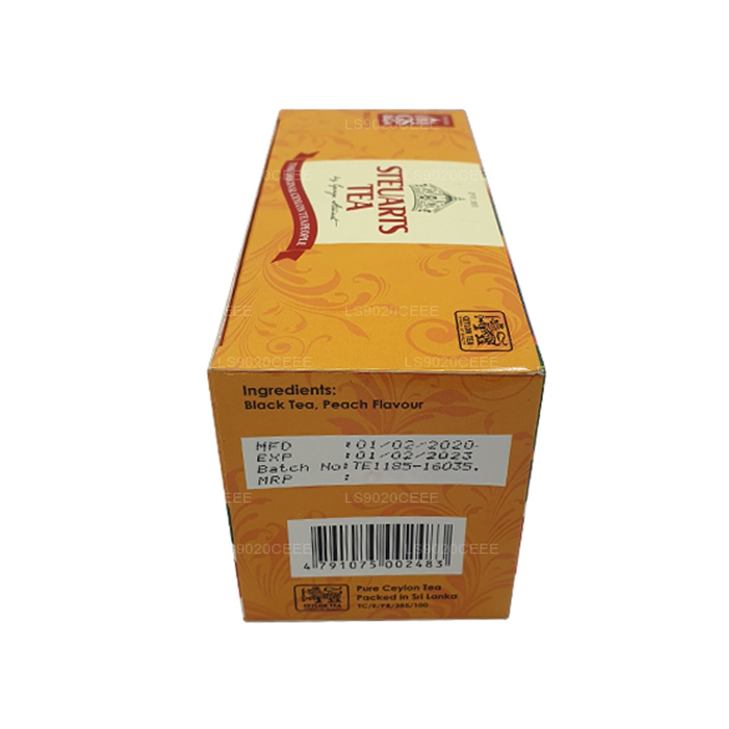 Té de melocotón Steuarts (50 g) 25 bolsas